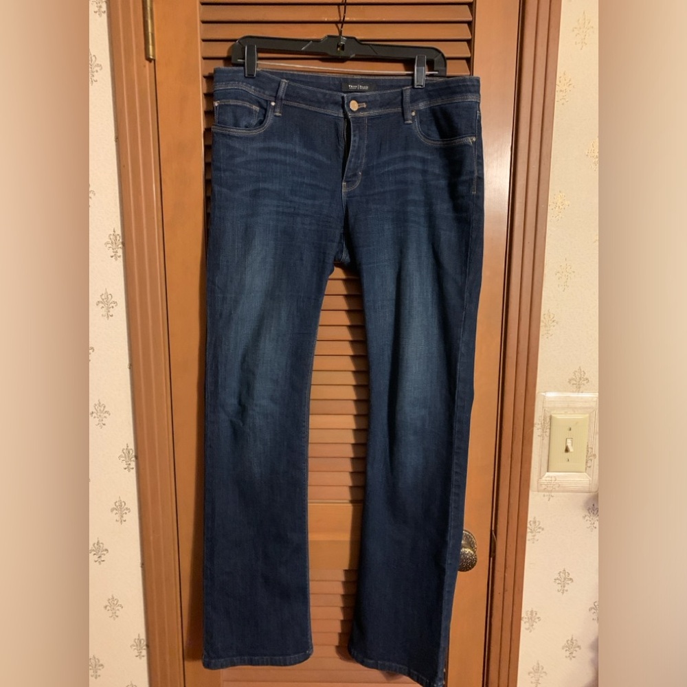 WHBM boot leg jeans